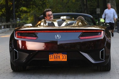 Acura NSX Roadster 2012 (Tony Stark)